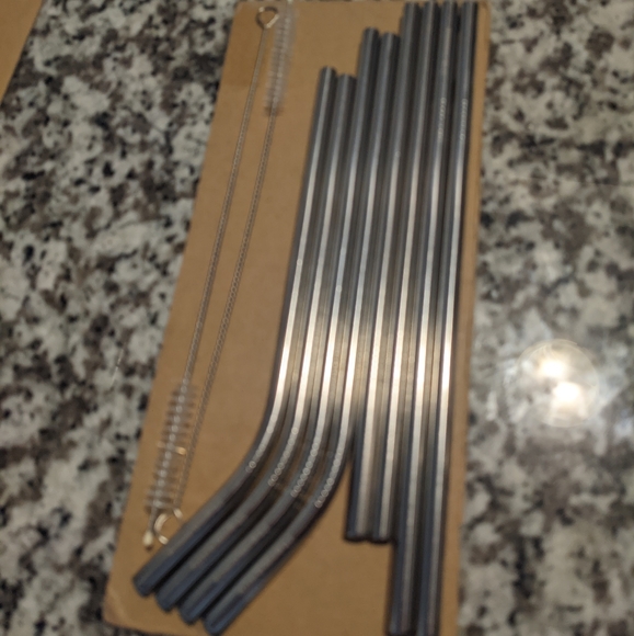 Stainless steel straws - Picture 2 of 3